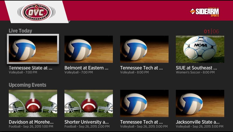 OVC Games TV Schedule: Channel & Live Stream Info - Week 1