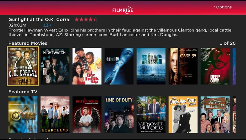 Je Filmrise na Roku Free?