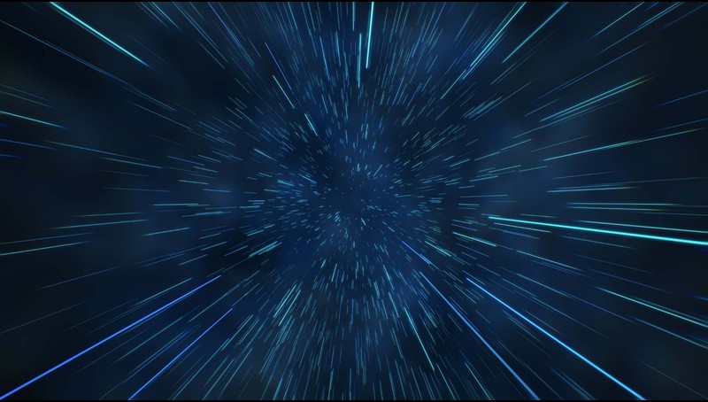 Hyperspace Screensaver