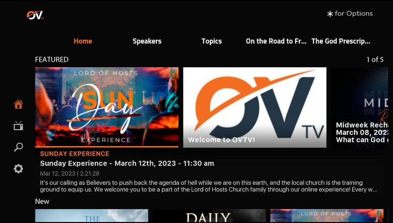 One Voice TV - OVTV, TV App, Roku Channel Store