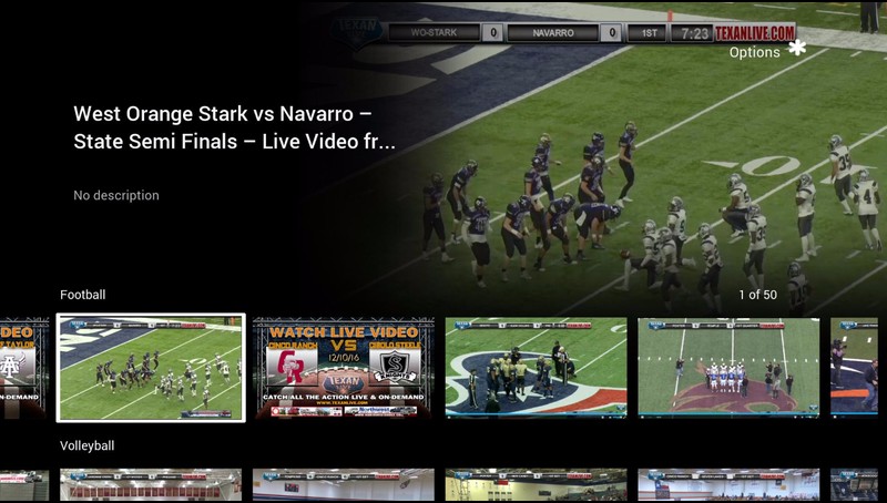 Texan Live, TV App, Roku Channel Store