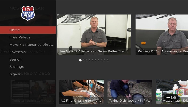 RV Repair Club | TV App | Roku Channel Store | Roku