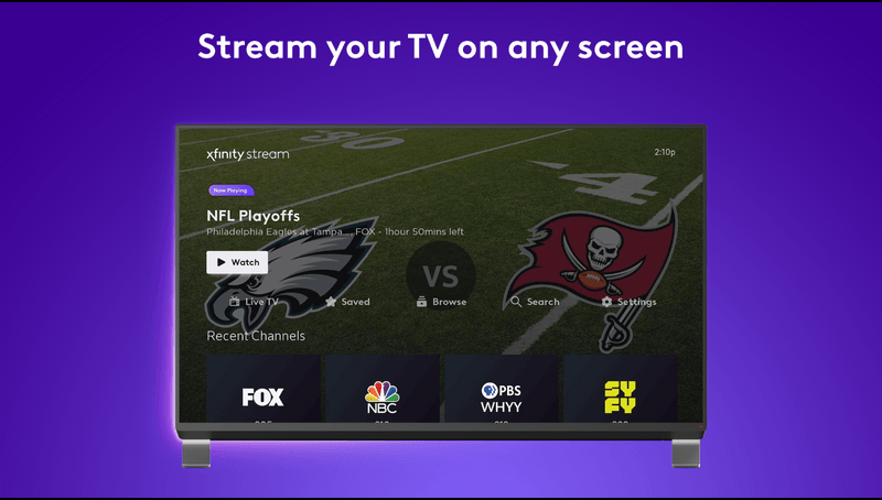 Xfinity Stream, TV App, Roku Channel Store