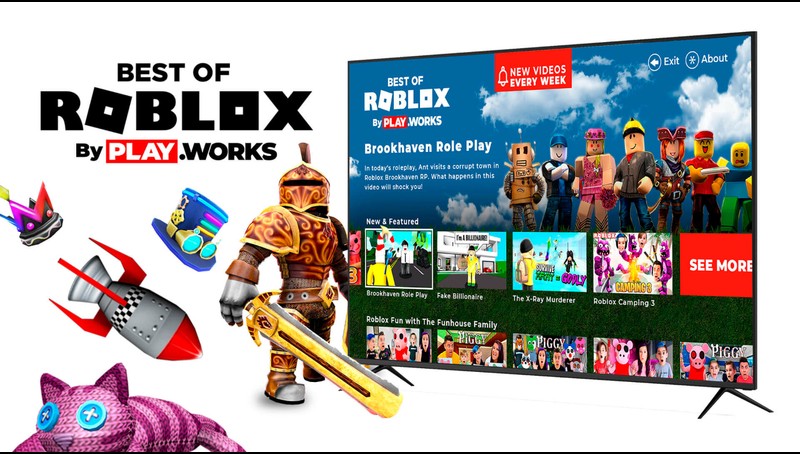 How to watch and stream Playing Roblox At The Library - 2018 on Roku