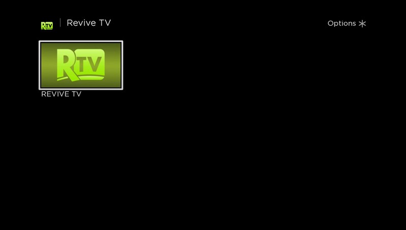 Revive TV screenshot