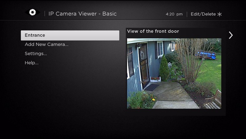 add camera on sricam device viewer