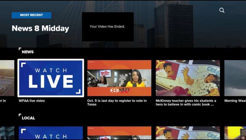 Wfaa News From North Texas Tv App Roku Channel Store Roku