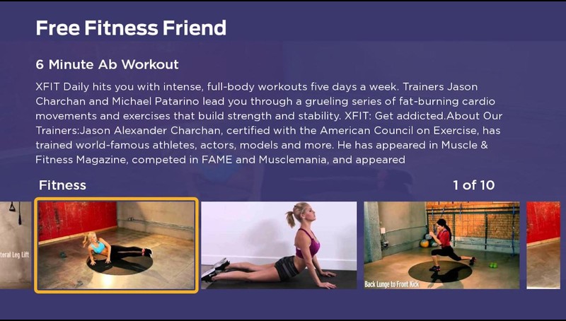 Free Fitness Friend Tv App Roku
