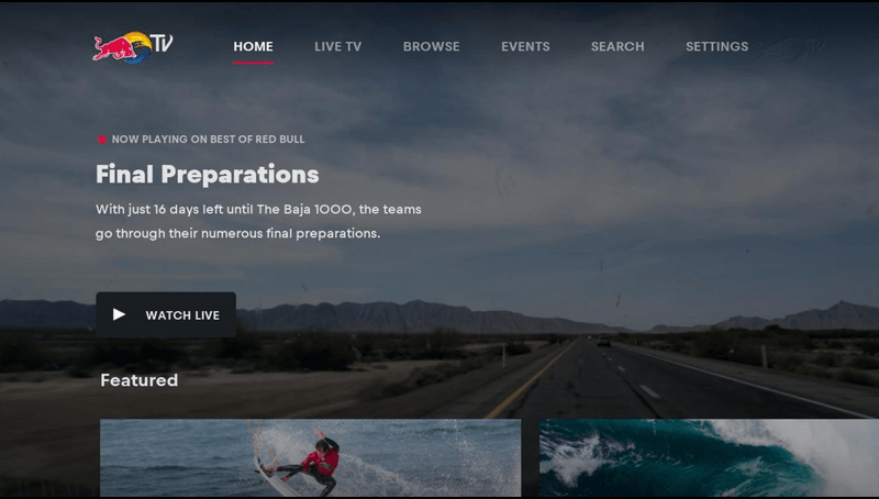 Red Bull | TV App | Roku Channel Store | Roku