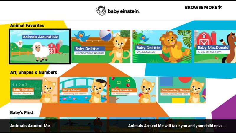 Baby Einstein Tv App Roku Channel Store Roku