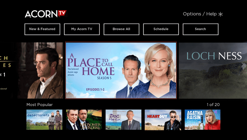 Acorn TV | Roku Channel Store | Roku