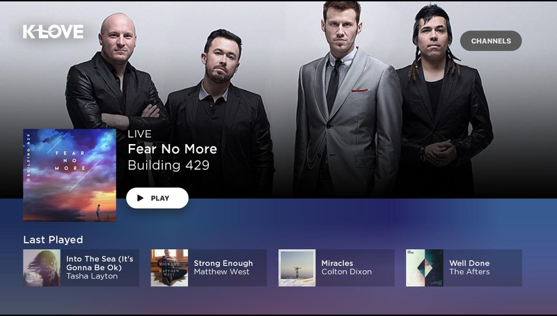 KLOVE Radio TV App Roku Channel Store Roku