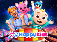 Watch HappyKids for free family-friendly entertainment! With 100,000+ free videos, your kids can enjoy favorites like Cocomelon, Sesame Street, Blippi and Paw Patrol. HappyKids offers safe streaming anytime, anywhere. No Subscription. No Registration. Watch for Free. Install now!