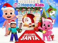 Watch HappyKids for free family-friendly entertainment! With 100,000+ free videos, your kids can enjoy favorites like Cocomelon, Sesame Street, Blippi and Paw Patrol. HappyKids offers safe streaming anytime, anywhere. No Subscription. No Registration. Watch for Free. Install now!