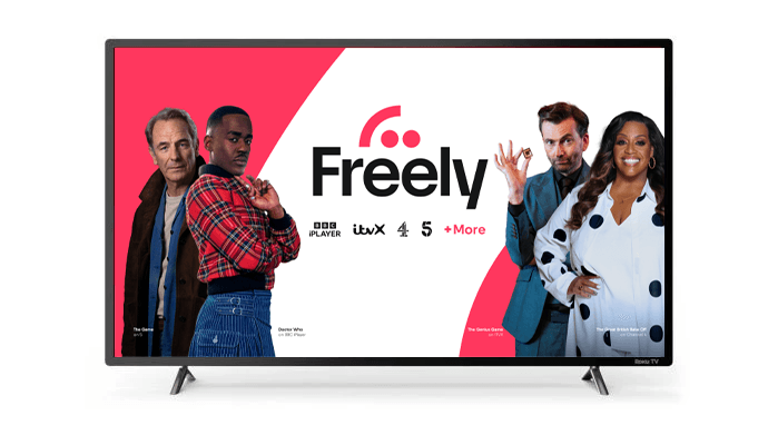 freeview play on a tv