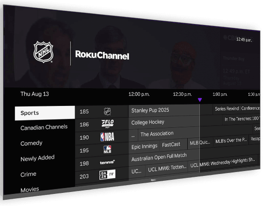 Roku Sports Channel on Roku Channel Guide