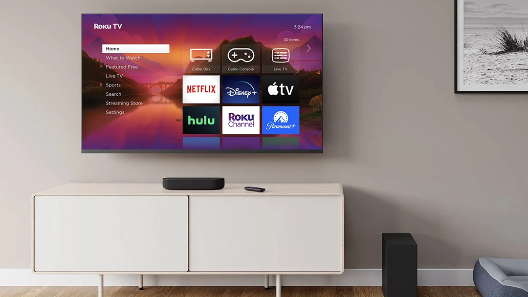  PHILIPS 40-Inch 1080p FHD LED Roku Smart TV with Voice Control  App, Airplay, Screen Casting, & 300+ Free Streaming Channels : Electronics