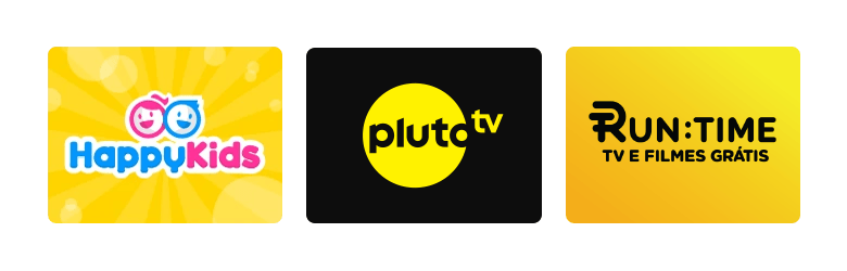 exemplos de canais de streaming
