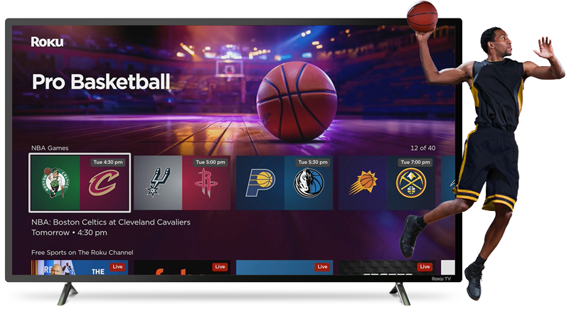Stream Live Sports on your Roku Devices