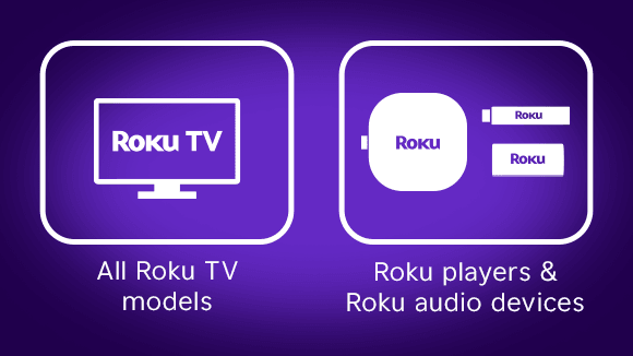 Roku Voice Remote works with all Roku TV models, Roku audio devices, and most Roku players
