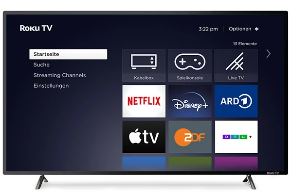Roku TV-Startseite