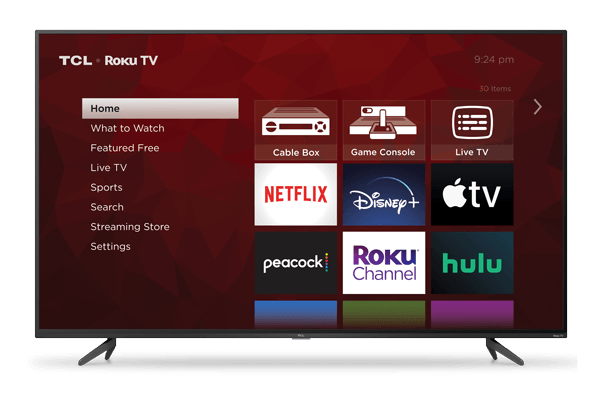 TCL Roku TV models – 32, 55, & 65 4K TCL Smart TVs