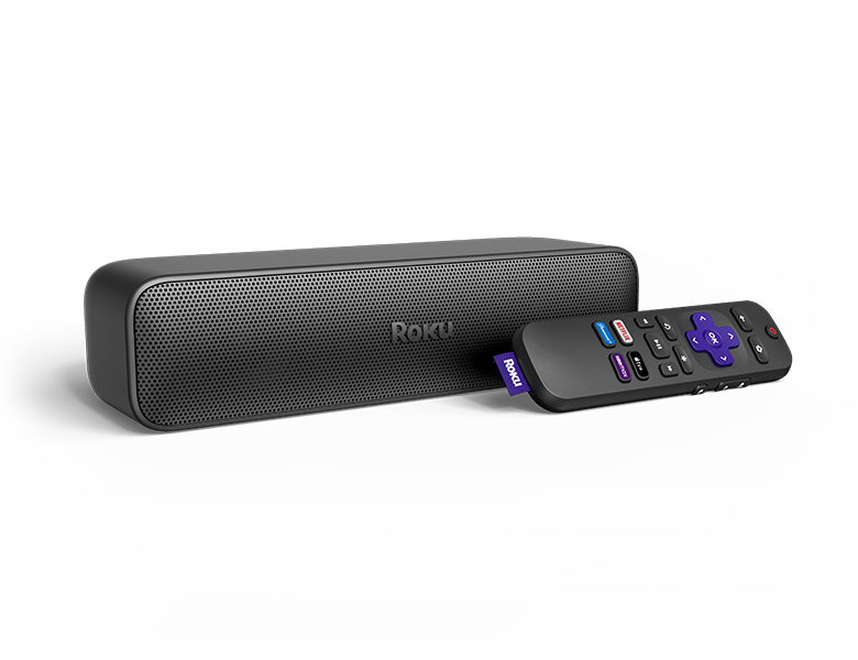 Roku Streambar Powerful 4K Streaming Media Player, Premium Audio