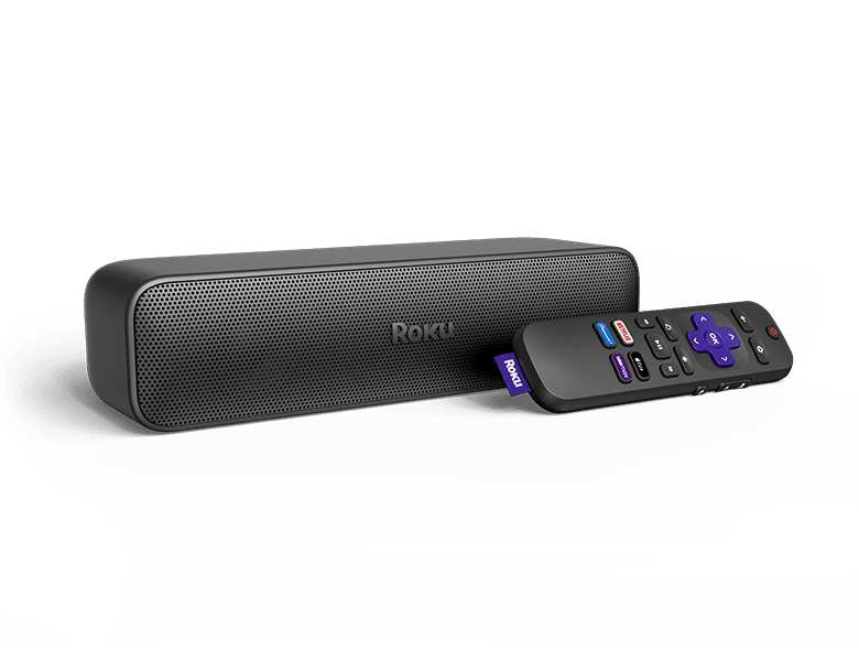 Roku Streambar Powerful 4K Streaming Media Player, Premium Audio