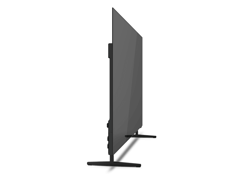 Side profile view of the Roku 55" class Pro Series OLED TV