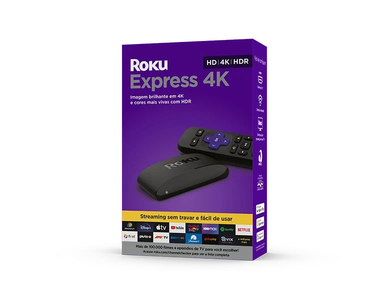 Roku Express, Dispositivo para Transformar TV em smart TV