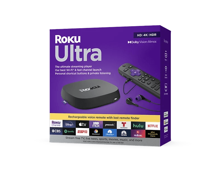 Roku Streambar Powerful 4K Streaming Media Player, Premium Audio