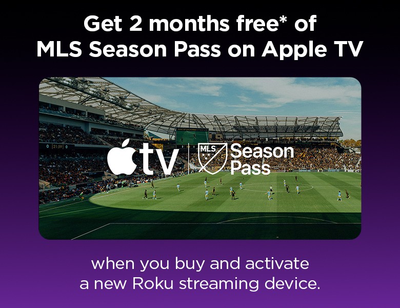 How to stream MLS on Apple TV on Roku devices