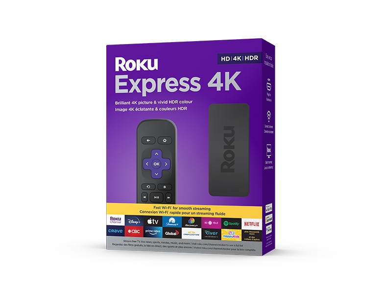 Roku Express 4k, Multimedia player 4K HDR