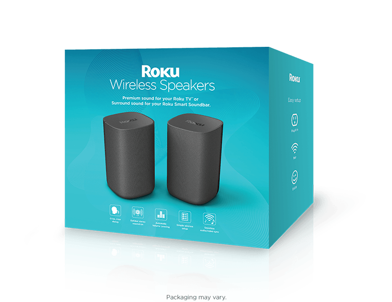 Roku Wireless Speakers | Easily add premium sound to your Roku TV | Roku
