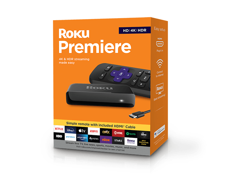 Look before you buy: Roku Premiere packaging 