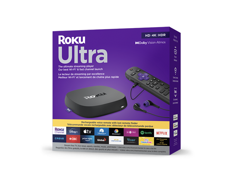 Roku Ultra | Our most powerful player | Buy now at Roku.com Canada