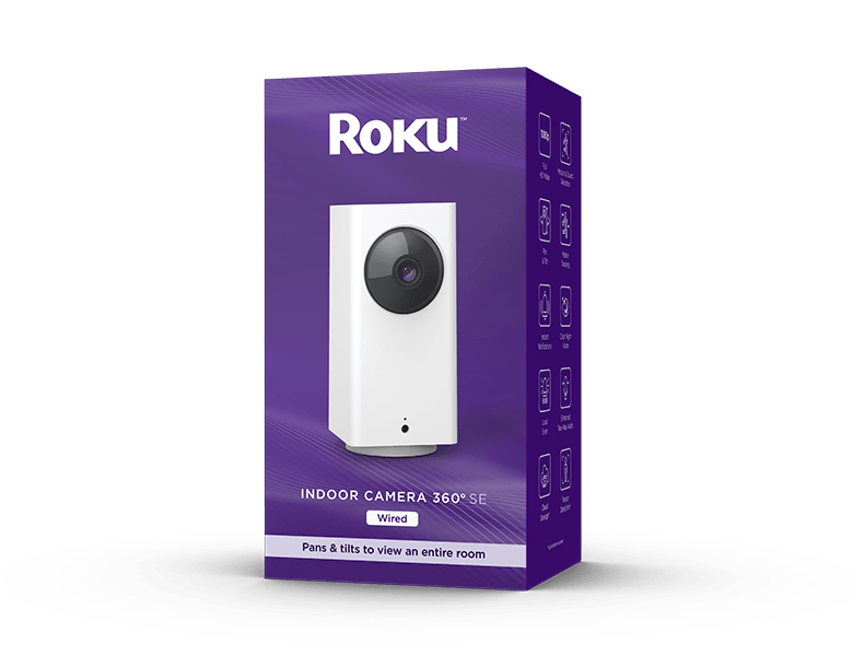 Roku Indoor Camera 360° SE, Indoor Security Cameras