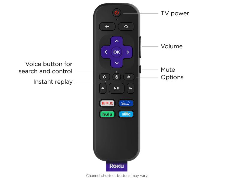 roku speaker remote