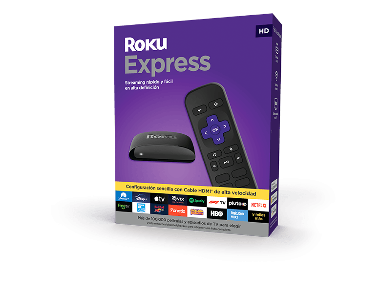 Roku Express, dispositivo de streaming de contenido HD
