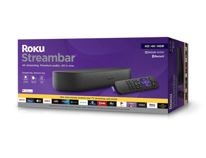 Look before you buy: Roku Streambar packaging