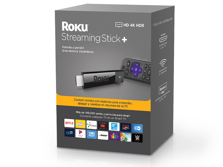Roku® Streaming Stick®+ | Potente. Compacto. HD, 4K y HDR. | Roku El  Salvador