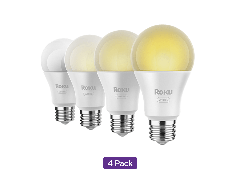 Roku Smart Bulb SE White 4 Pack (BS1000P4R)