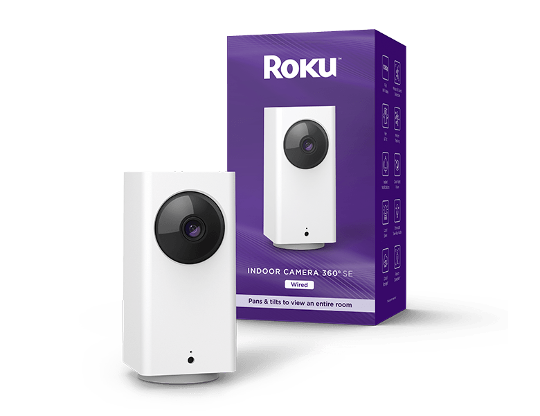 Roku Indoor Camera 360° SE, Indoor Security Cameras