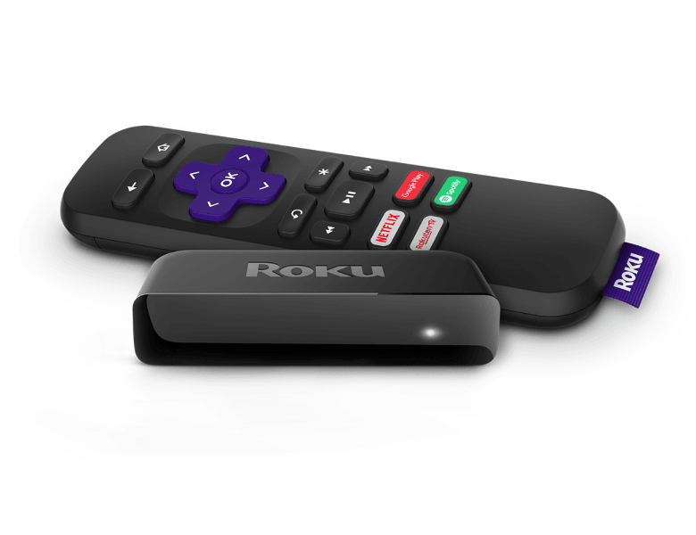 Roku Premiere with it's included remote