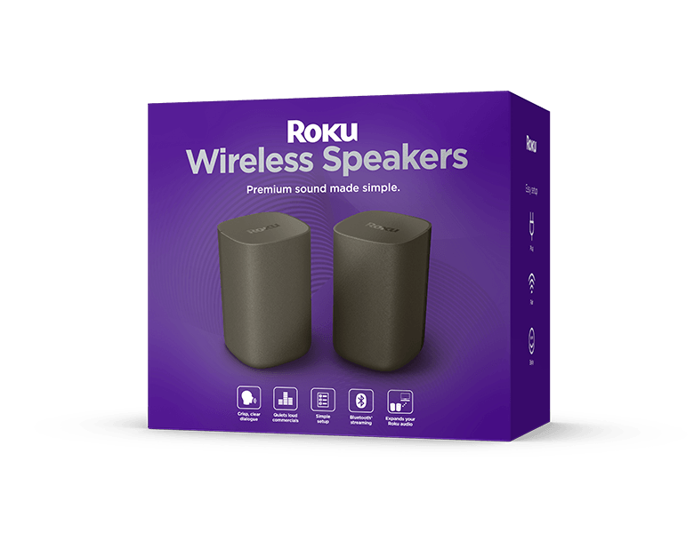saai Ziek persoon een miljoen Roku Wireless Speakers | Wireless TV Speakers | Roku