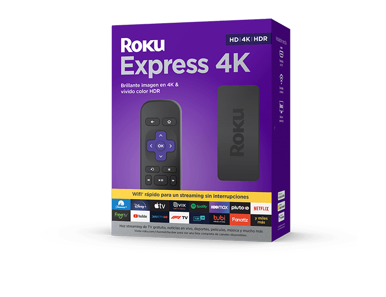 Roku Express 4K, Dispositivo de streaming 4K
