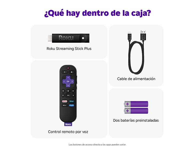 Qué viene en la caja cuando compras el Roku Streaming Stick
