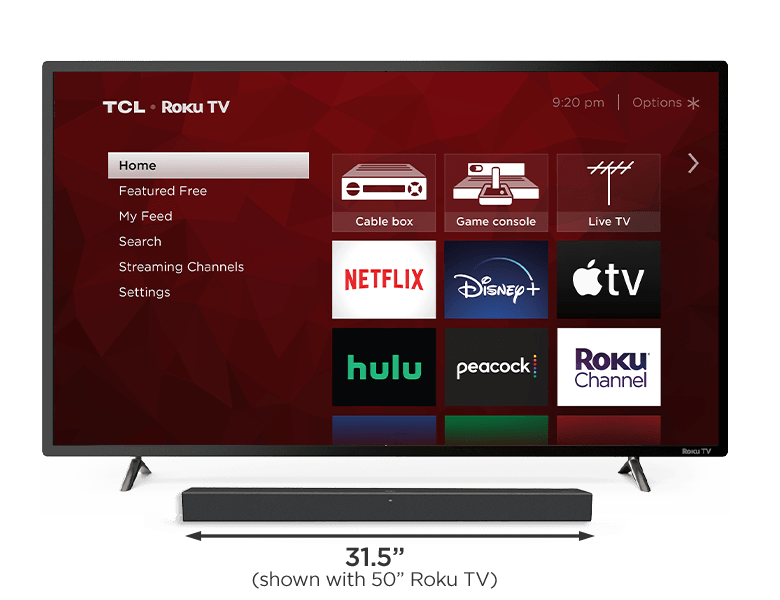 tcl roku smart soundbar