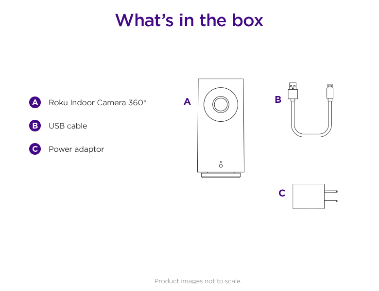 Look before you buy: What's included when you purchase a Roku Indoor Camera 360°