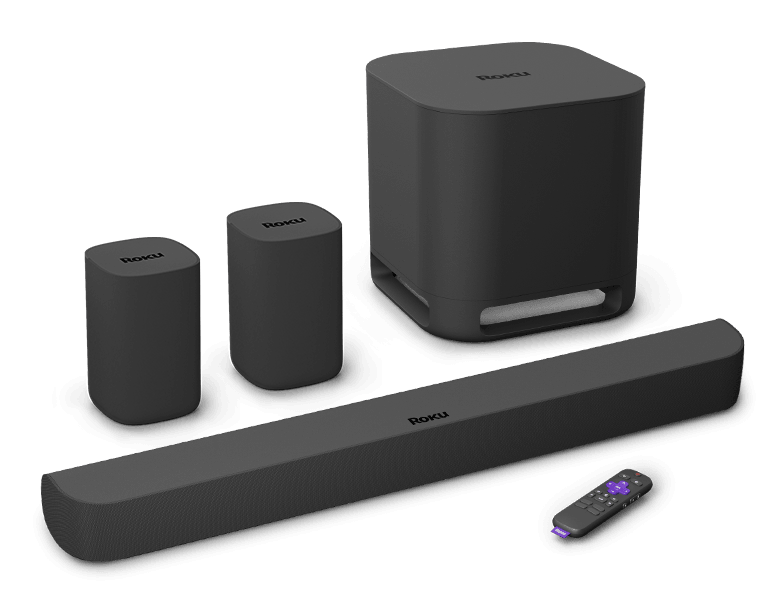 Tientallen Alternatief Geelachtig Roku Wireless Bass Pro – Wireless Subwoofer for TV | Roku